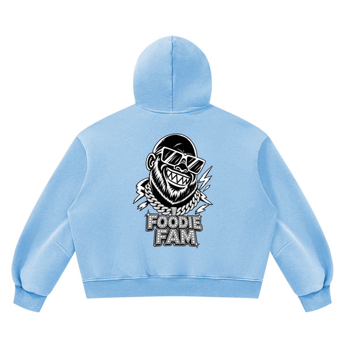 Unisex Vintage Wash Boxy Fleece Hoodie