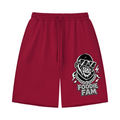 Unisex Loose Raw Edge Shorts