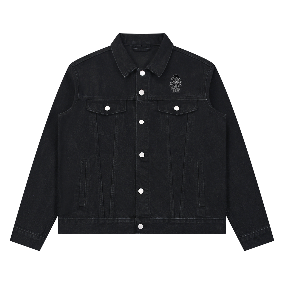 Unisex Vintage Wash Denim Jacket